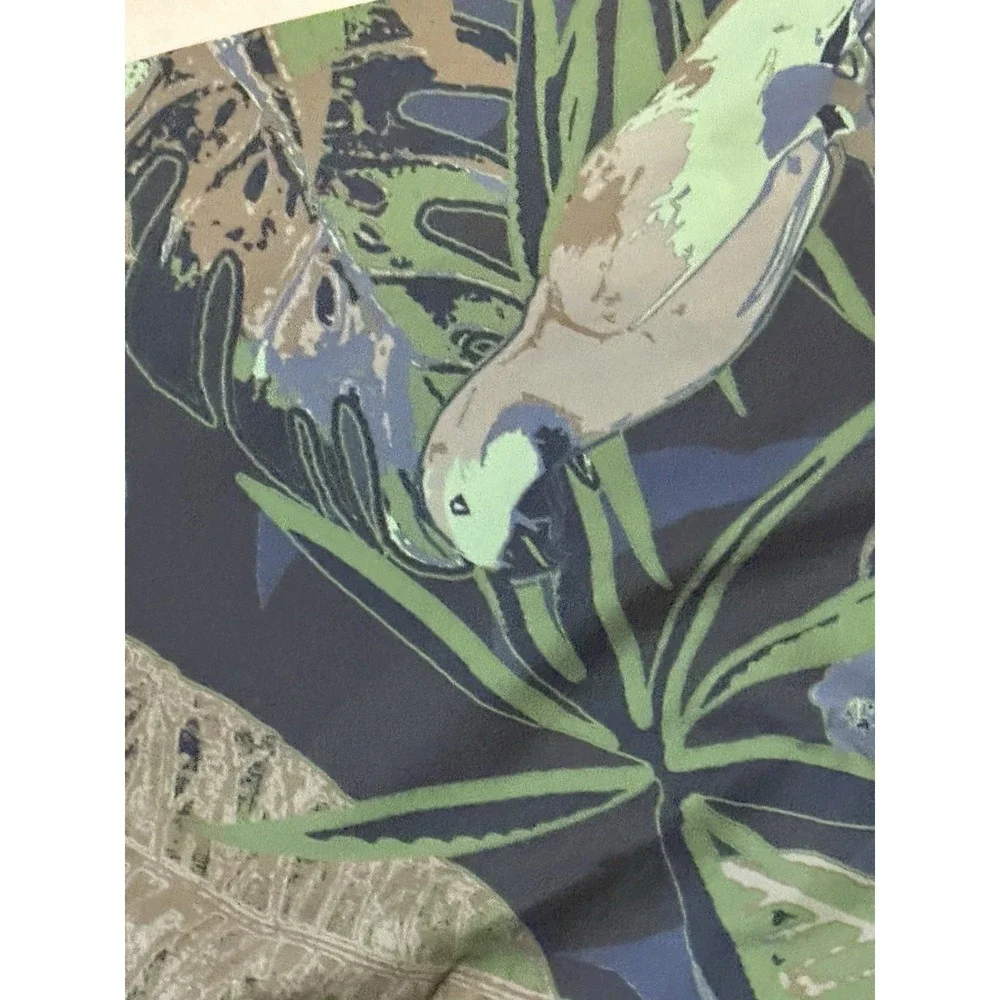 NWT‎ RHONE Barrier Swim Shorts XXL Tropical Floral Green Blue 8